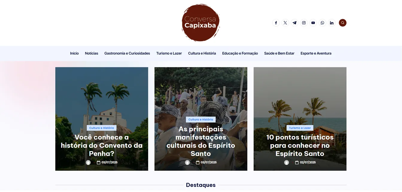 Conversa Capixaba - TutiWeb Desenvolvimento de Sites e Sistemas
